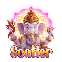 scatter ganesha gold