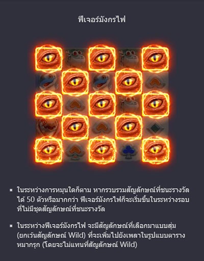 ฟีเจอร์มังกรไฟ dragon hatch