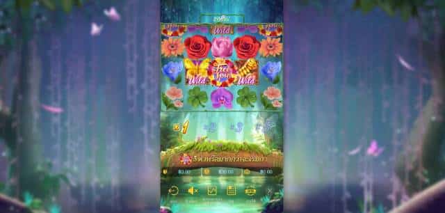 บรรยากาศเกม Butterfly Blossom