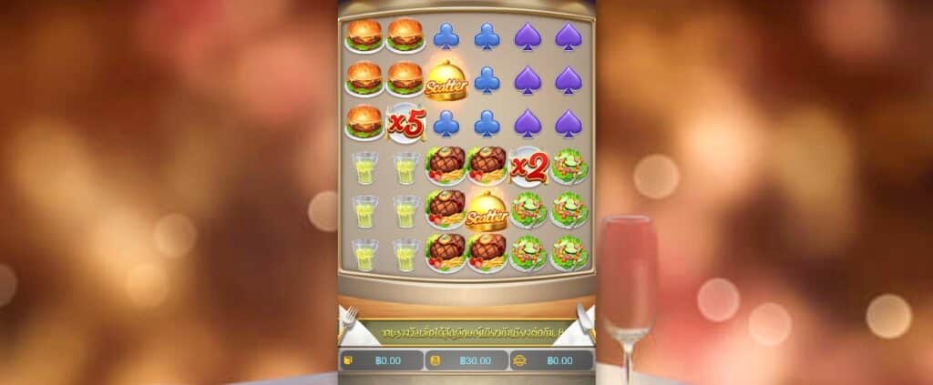 บรรยากาศภายในเกม Diner Delights