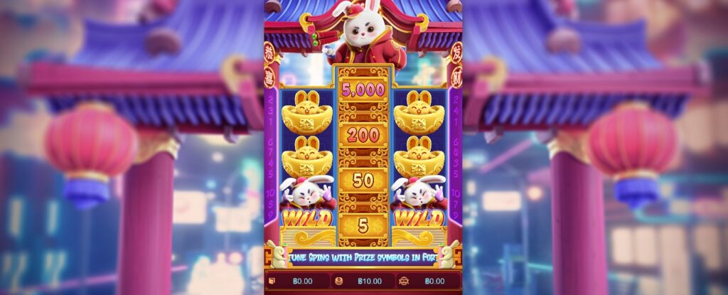 บรรยากาศการเล่นเกม Fortune Rabbit